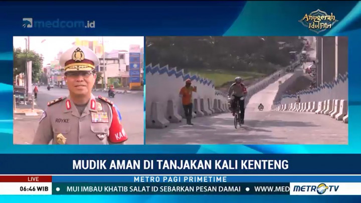 Mudik Aman di Tanjakan Kali Kenteng