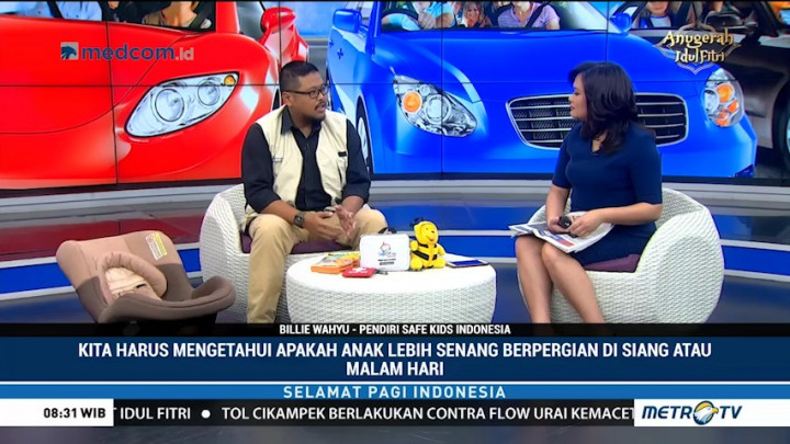 Cara Asyik Mudik bersama Anak