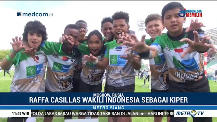 Kemeriahan Football for Friendship di PD 2018