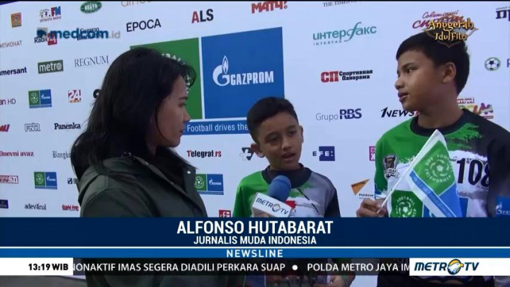 Dua Anak Indonesia Ikuti Program Football for Friendship di Rusia