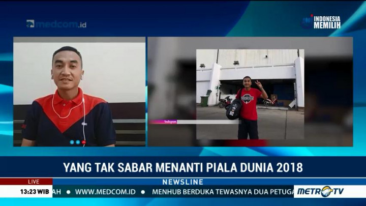 Rico Ceper Ceritakan Pengalamannya Saksikan Piala Dunia Secara Langsung