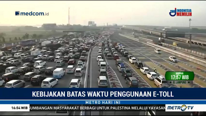 Penggunaan E-Toll di Tol Tertutup Memiliki Batas Waktu