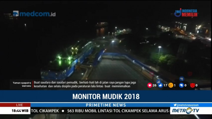 Pelabuhan Merak Berangsur Normal