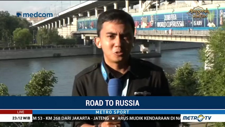 Persiapan Jelang Laga Pembuka Piala Dunia 2018