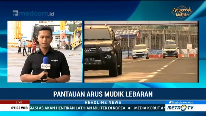 700 Ribu Pemudik Tiba di Sumatera Lewat Pelabuhan Bakauheni