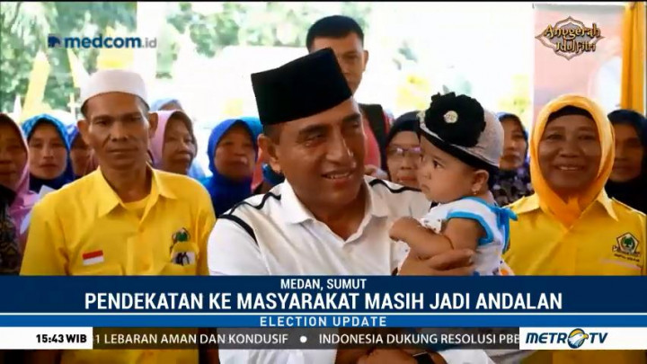 Blusukan Jadi Andalan Cagub Sumut Gaet Hati Pemilih