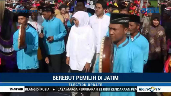 Khofifah Temui Seniman di Blitar