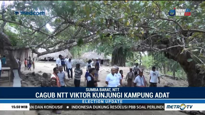 Viktor Laiskodat Kunjungi Kampung Adat di Sumba Barat