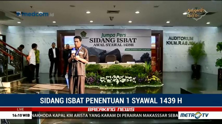 Kemenag Gelar Sidang Isbat Penentuan 1 Syawal Sore Ini