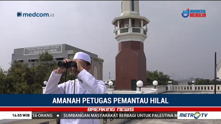 Amanah Petugas Pemantau Hilal