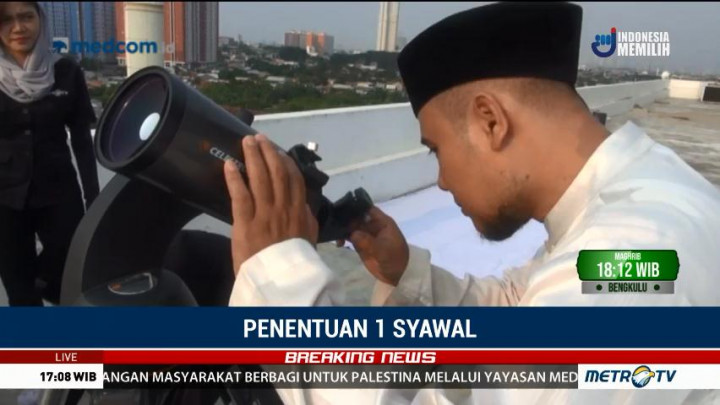 Masjid KH Hasyim Asyari Gelar Pemantauan Hilal