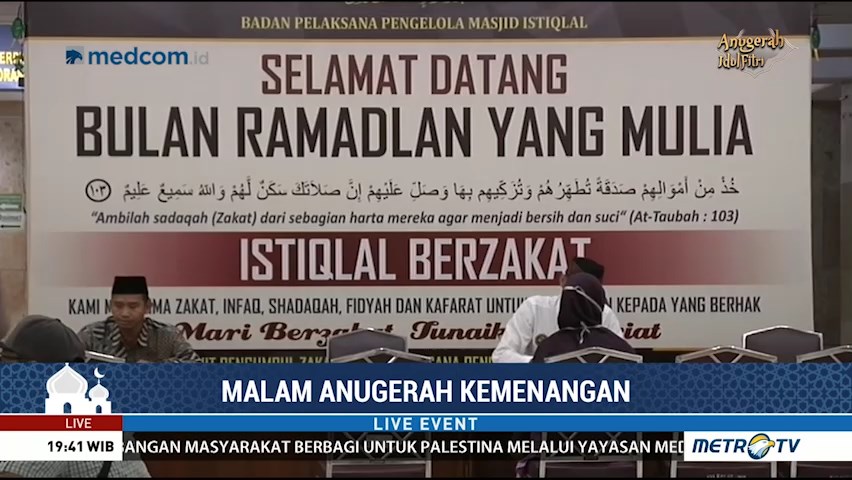 Masjid Istiqlal Distribusikan Zakat Senilai Rp200 Juta