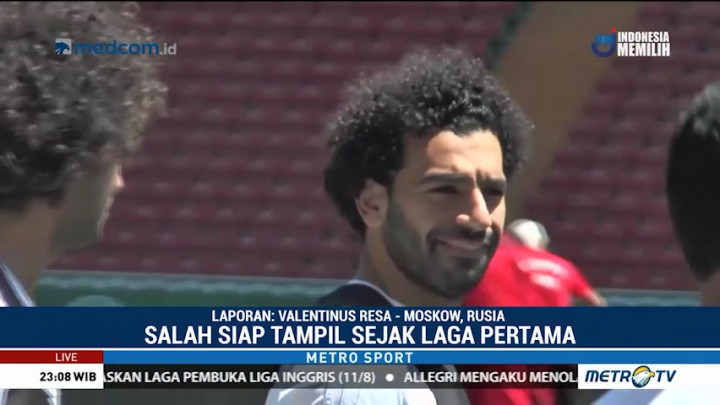 Salah Siap Tampil Lawan Uruguay
