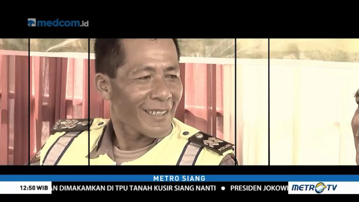 Polisi Ini Tak Lebaran Bersama Keluarga Selama 36 Tahun