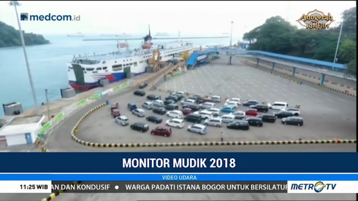 Pelabuhan Merak Sepi Pemudik