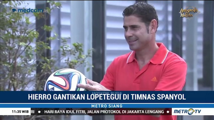 Sepak Terjang Fernando Hierro