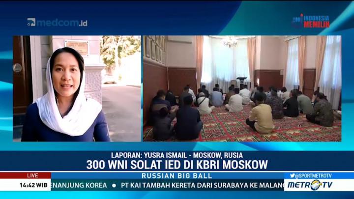 Suasana Idulfitri di Moskow