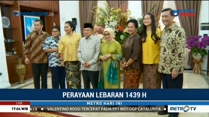 Sejumlah Pejabat Negara Hadiri <i>Open House</i> JK