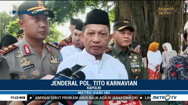 Polri Sudah Tangkap 110 Terduga Teroris Terkait Bom Surabaya