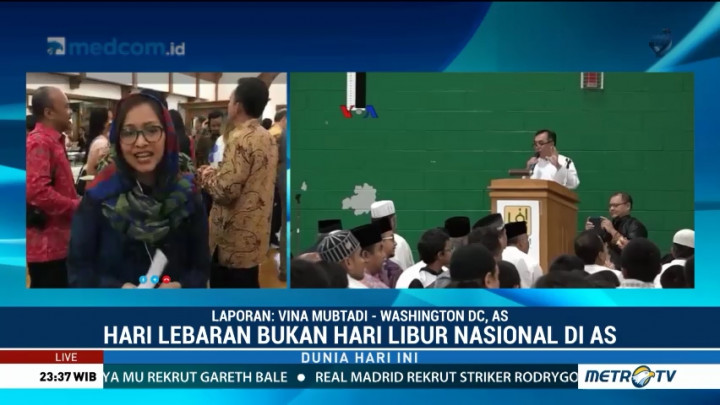 Perayaan Idulfitri di Amerika