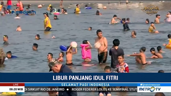Menikmati Libur Lebaran di Ancol (1)