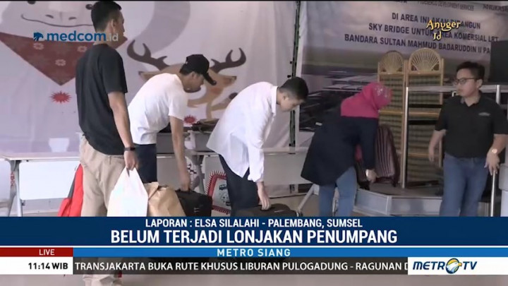 Aktivitas di Bandara Sultan Mahmud Badaruddin II Masih Normal