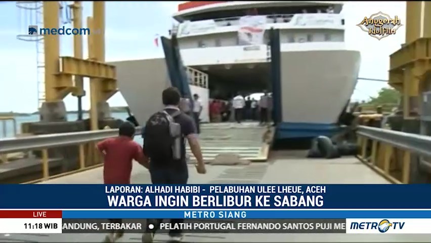 Lonjakan Penumpang di Pelabuhan Ulee Lheue Naik 200%