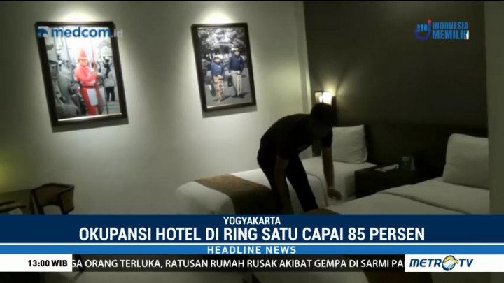 Okupansi Hotel di Yogyakarta Meningkat