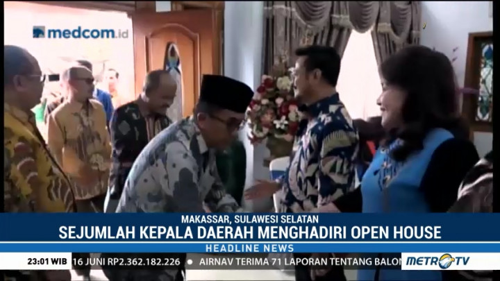 Syahrul Yasin Limpo Gelar <i>Open House</i>
