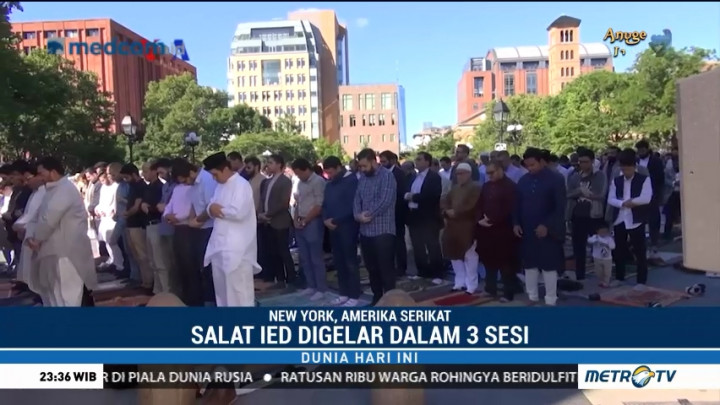 Suasana Idulfitri di Amerika Serikat