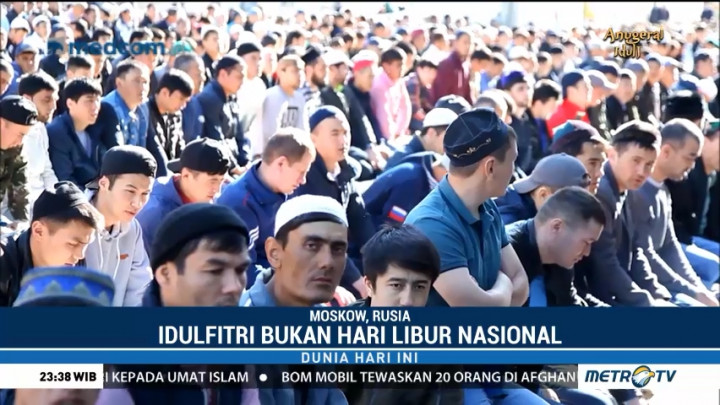 Perayaan Idulfitri di Negeri Beruang Putih