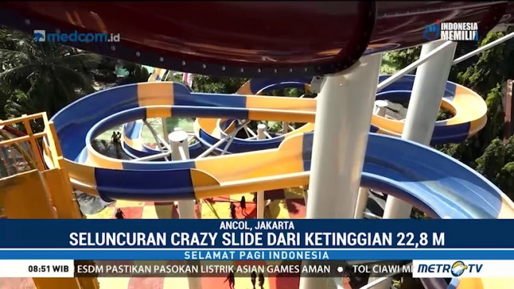 Keseruan Bermain di Atlantis Water Adventure Ancol