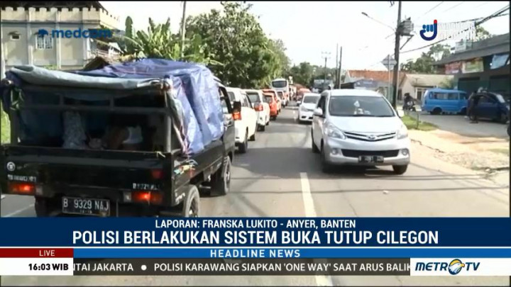 Kemacetan Panjang Terjadi di Anyer