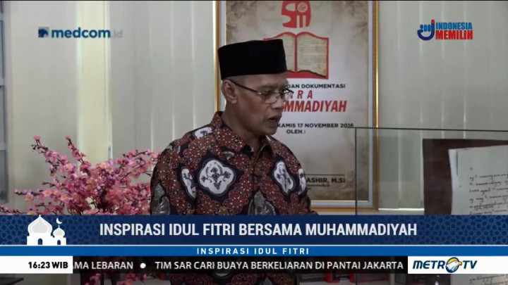 Inspirasi Idulfitri Bersama Muhammadiyah