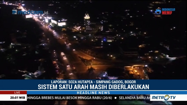 Sistem Satu Arah Masih Diberlakukan di Jalur Puncak