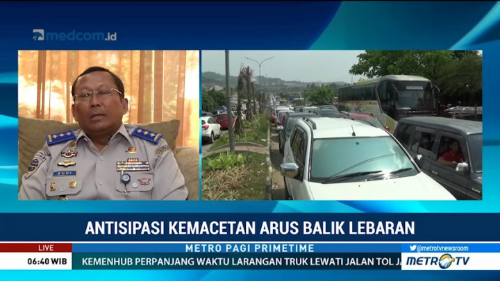Antisipasi Kemacetan Arus Balik Lebaran