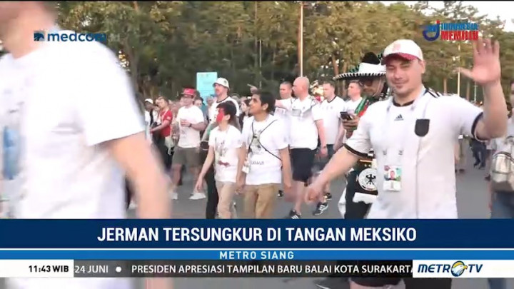 Jerman Tersungkur di Tangan Meksiko