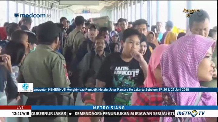 Puncak Arus Balik di Pelabuhan Merak Diprediksi Besok