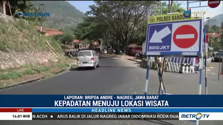 Arus Lalin di Nagreg Kembali Normal