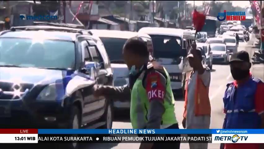 Jalur Jombang Hingga Nganjuk Dipadati Pemudik
