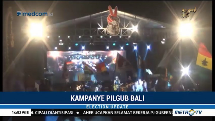 Mantra-Kerta Gelar Konser Bali Salam Dua Jari