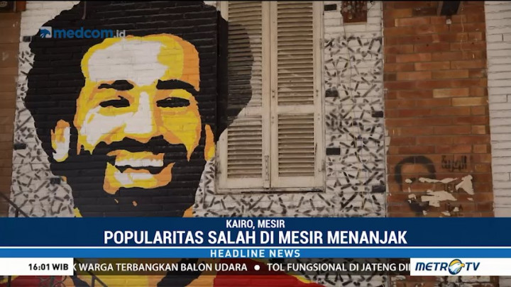 Popularitas Mohamed Salah Menanjak