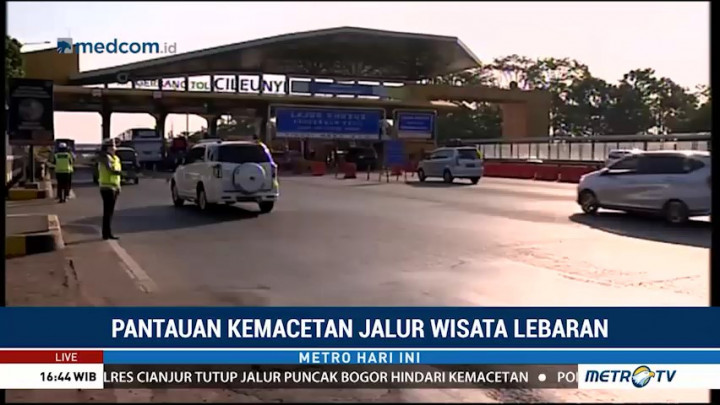 Lalu Lintas GT Cileunyi Ramai Lancar