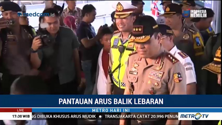 Wakapolri Nilai Penanganan Arus Mudik 2018 Sudah Baik