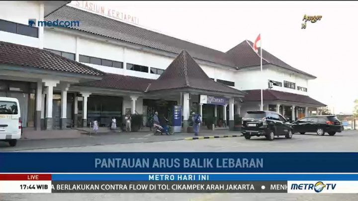 Arus Balik, Stasiun Kertapati Siapkan 30 Ribu Tiket