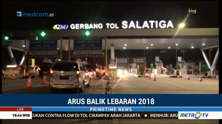 GT Salatiga dan Palimanan Alami Peningkatan