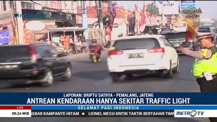 Jalur Arteri Pantura Ramai Lancar