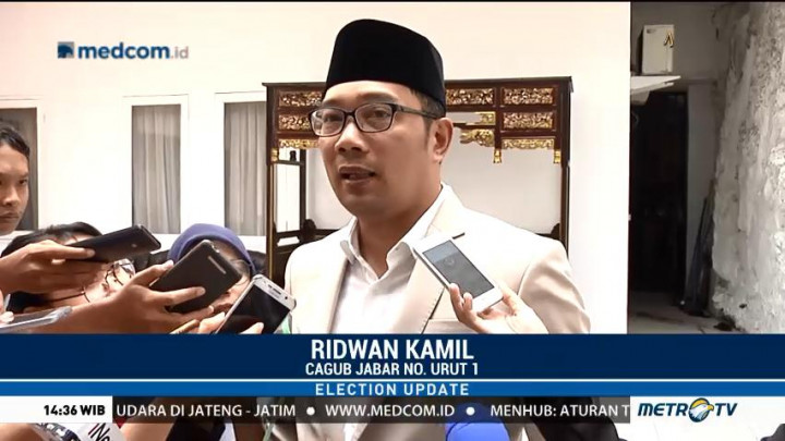Ridwan Kamil Ingin Debat Ketiga Pilgub Jabar Tetap Digelar