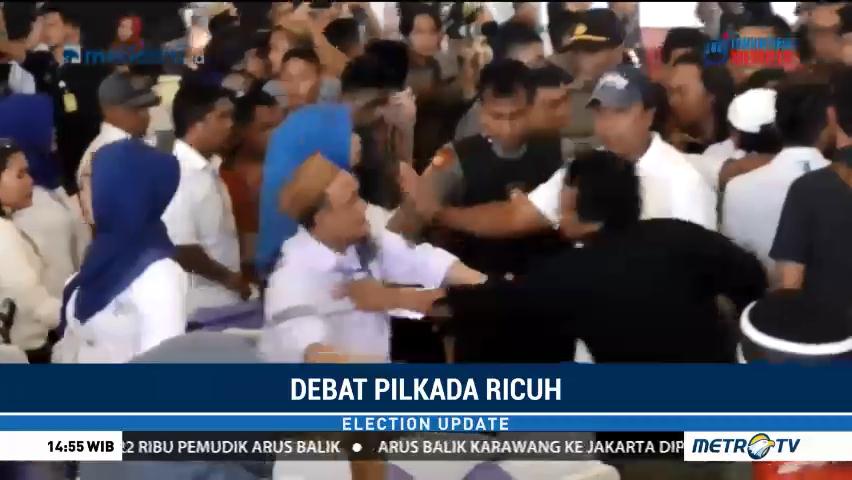 Debat Pilwalkot Gorontalo Ricuh