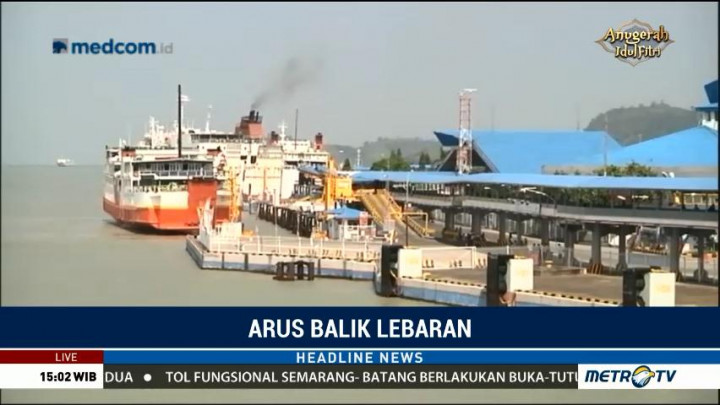 23 Ribu Pemudik Telah Diberangkatkan dari Pelabuhan Bakauheni